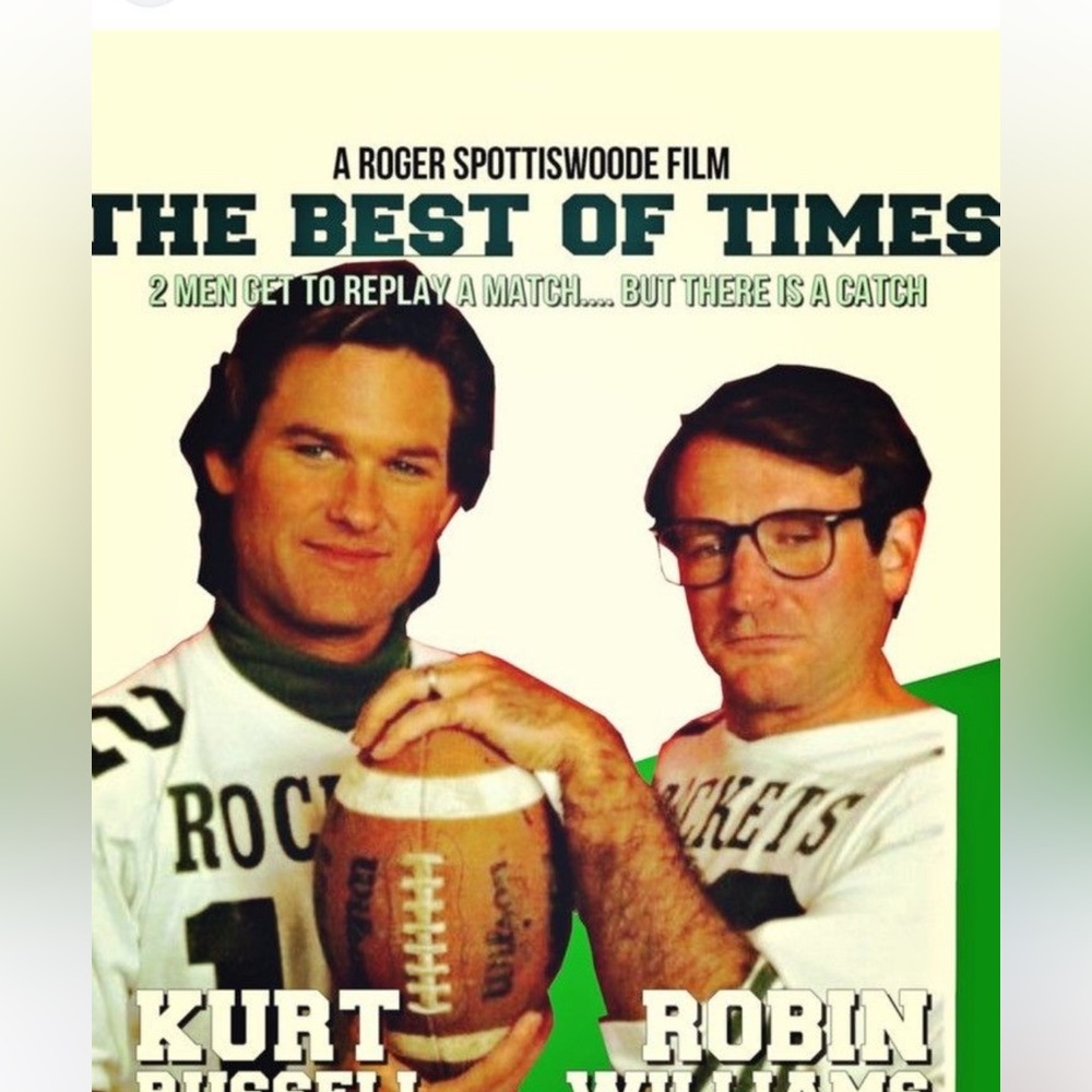 rare vintage best of times movie jersey 🔥